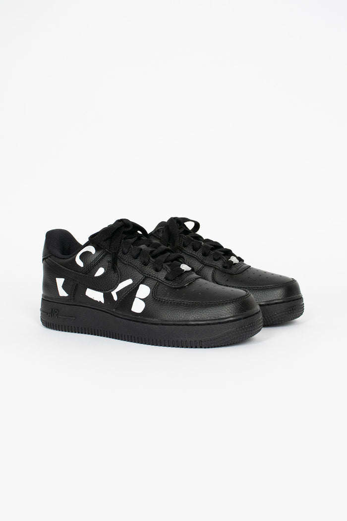 CDG BLACK x Nike Air Force 1 Low Retro Black