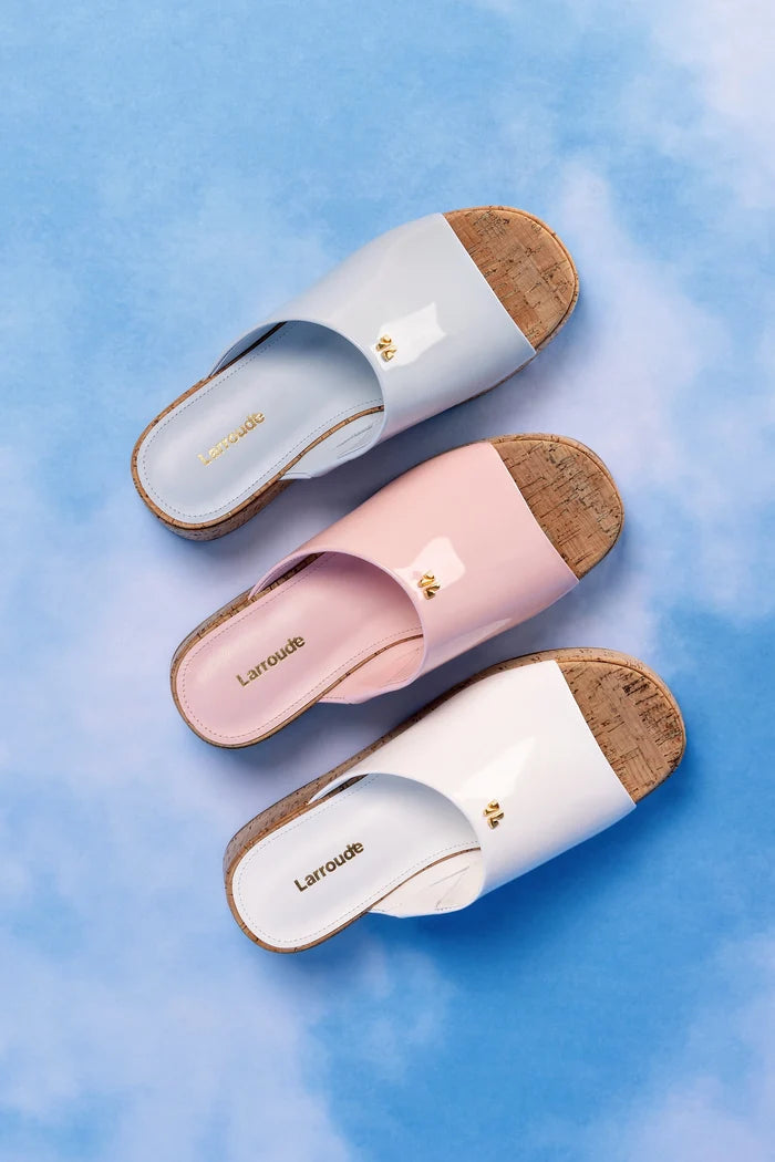 Charli Mule In Maya Leather Sandal Larroudé