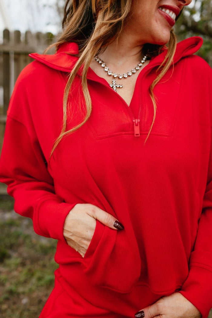 Cherry Chill Hoodie - Reg & Curvy - Macoma Boutique130 Sweaters