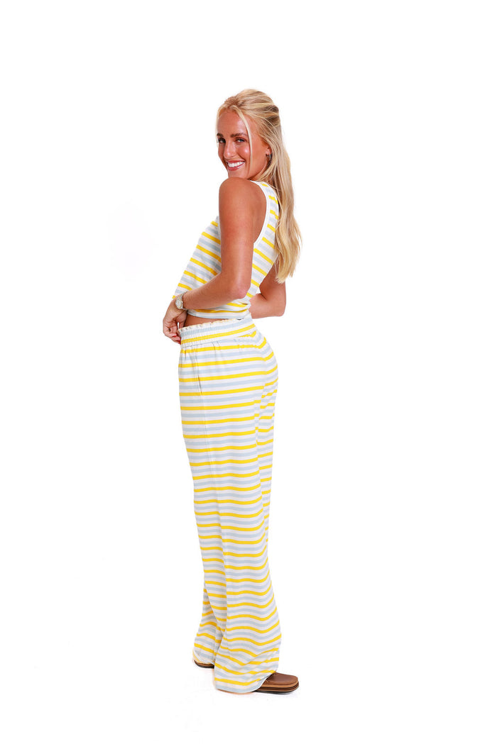Classic Tank - Daisy Stripe