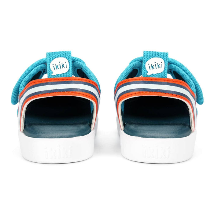 Clownfish Squeaky Toddler Sandals | Blue/Orange Squeaky Sandals ikiki® Shoes