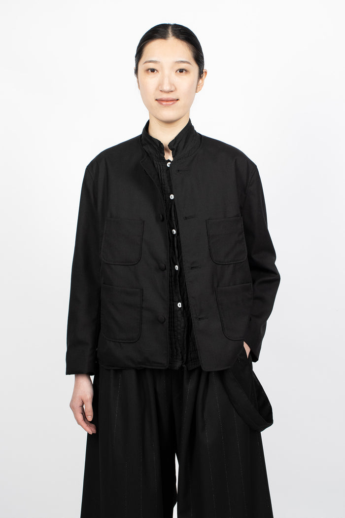 CN Wool Jacket Black