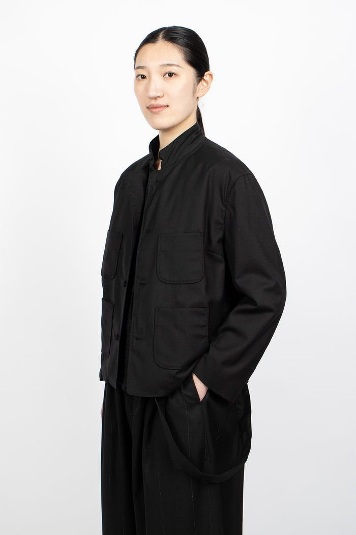 CN Wool Jacket Black