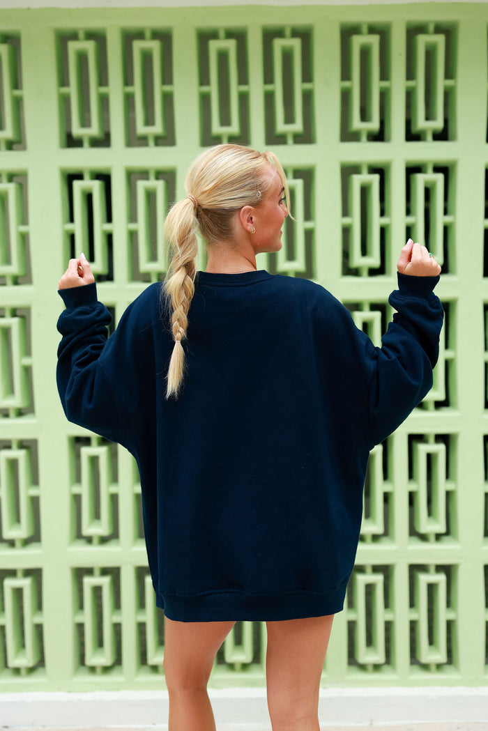 Coco Crew Sweatshirt - Gingham