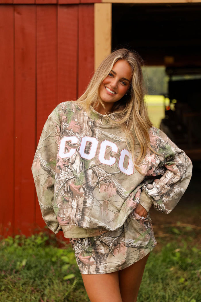 Coco Mini Skirt - Camo