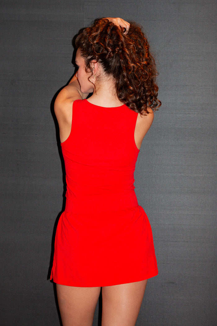COCO Mini Skirt - Red