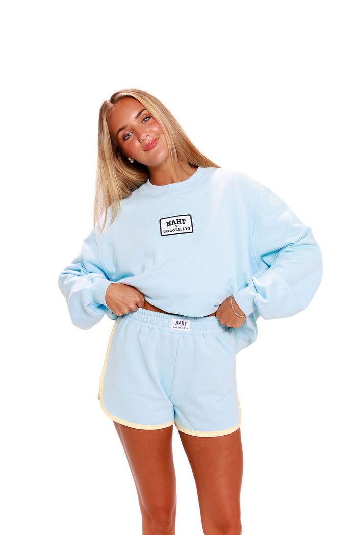 Coco Sweatshirt - Baby Blue