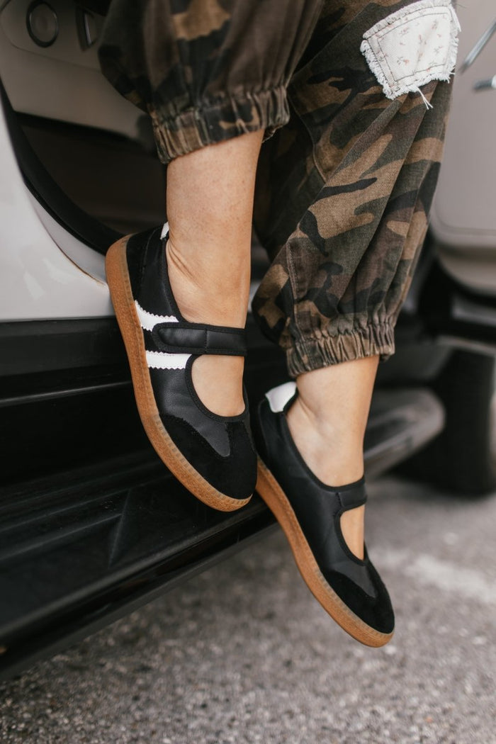 Corky's Black Calm Down Sneakers - Macoma Boutique301 Sneakers
