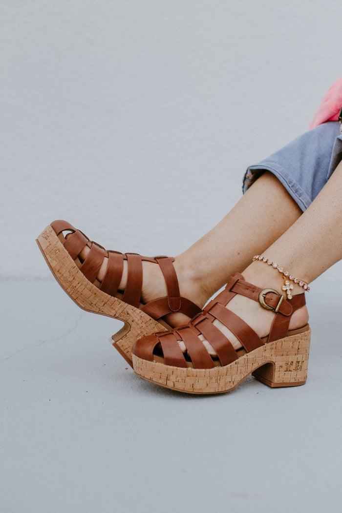 Corky's Bourbon Fishin For A Compliment Shoes - Macoma Boutique302 Wedges & Heels