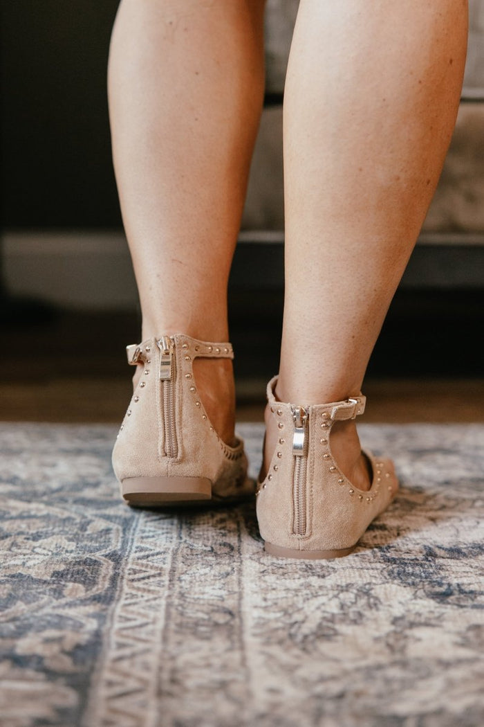 Corky's Camel Faux Suede Don't Be Cringy Sandals - Macoma Boutique304 Sandals