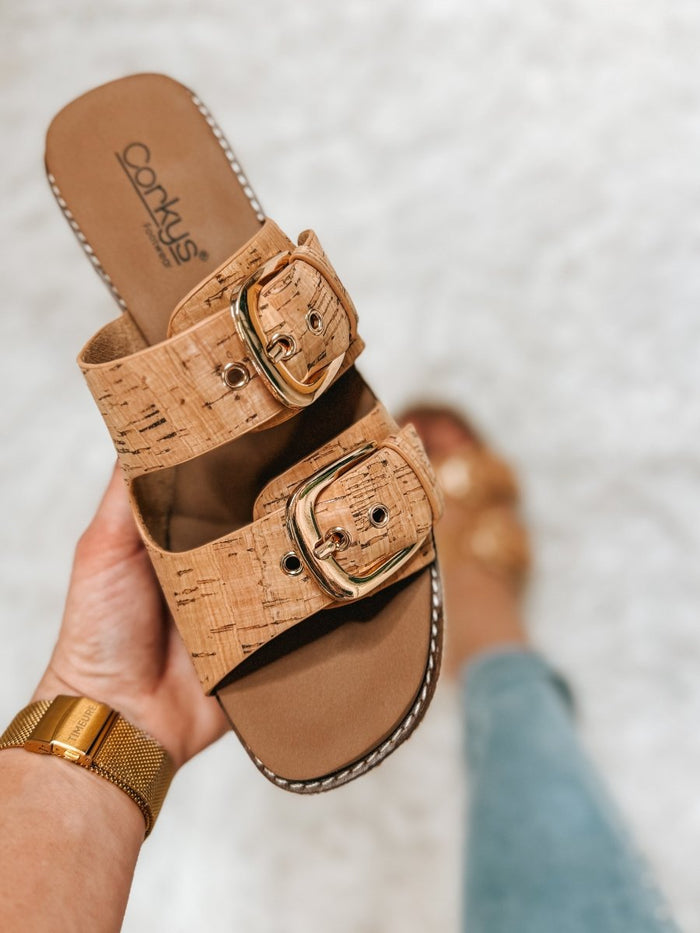 Corky's Cork Manifest Wedges - Macoma Boutique302 Wedges & Heels