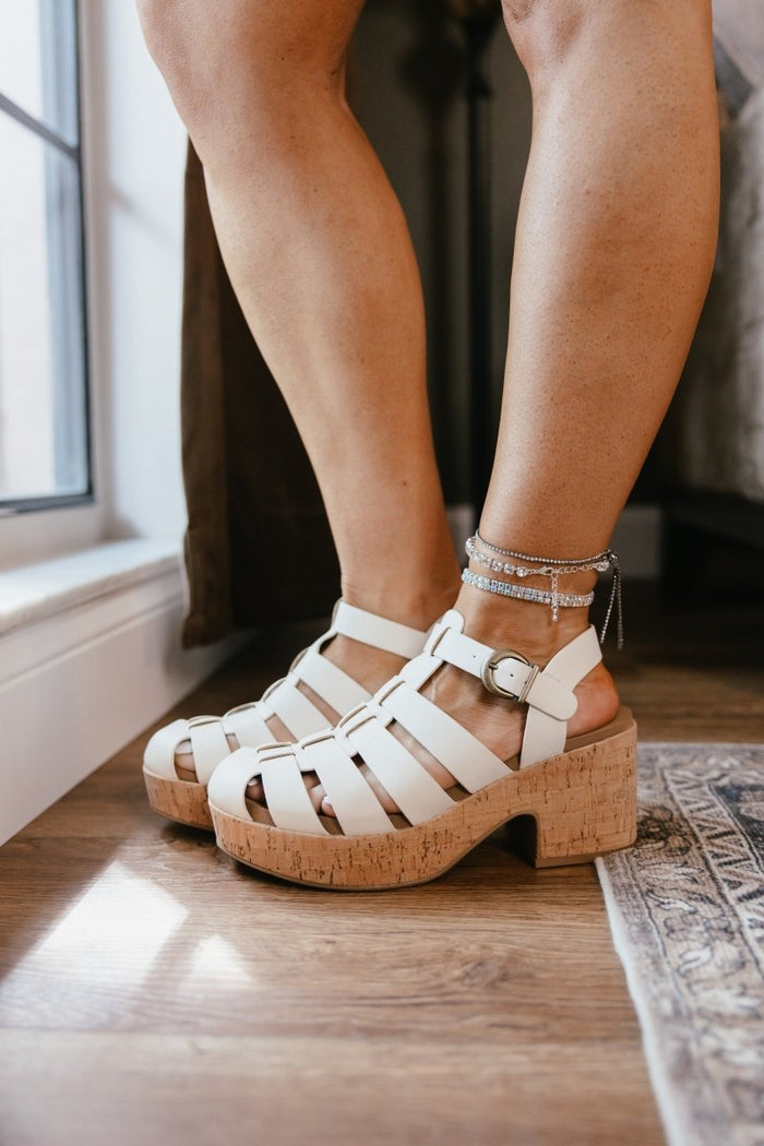 Corky's Ivory Fishin For A Compliment Shoes - Macoma Boutique302 Wedges & Heels