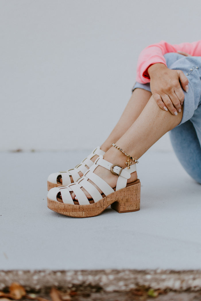 Corky's Ivory Fishin For A Compliment Shoes