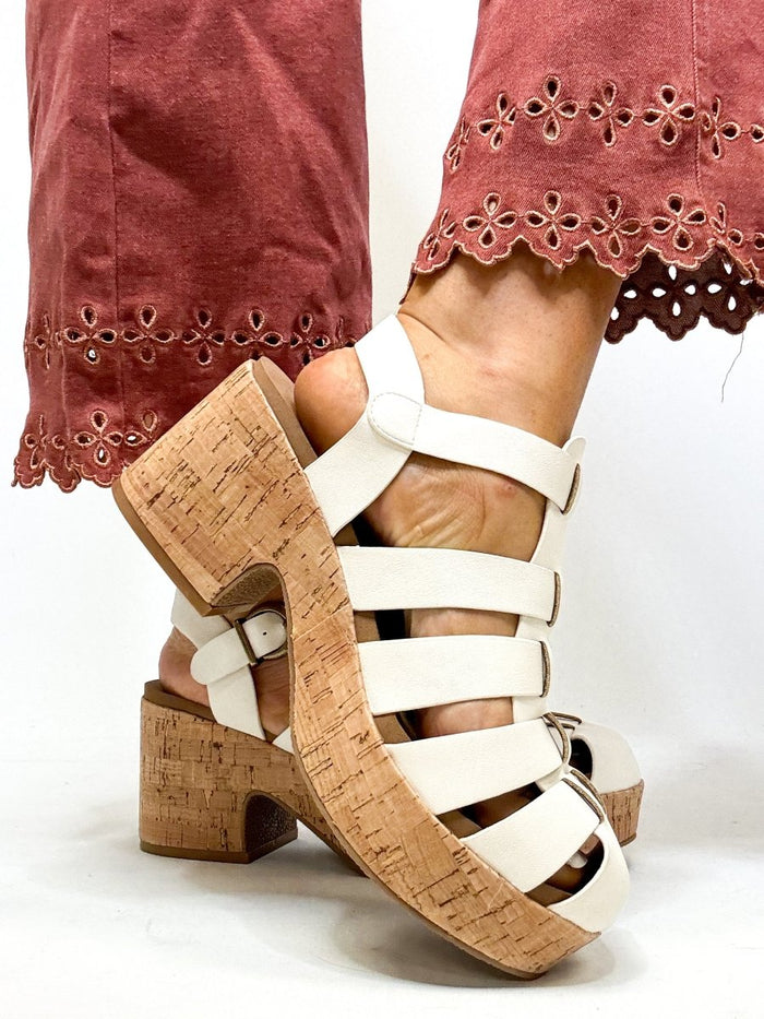 Corky's Ivory Fishin For A Compliment Shoes - Macoma Boutique302 Wedges & Heels