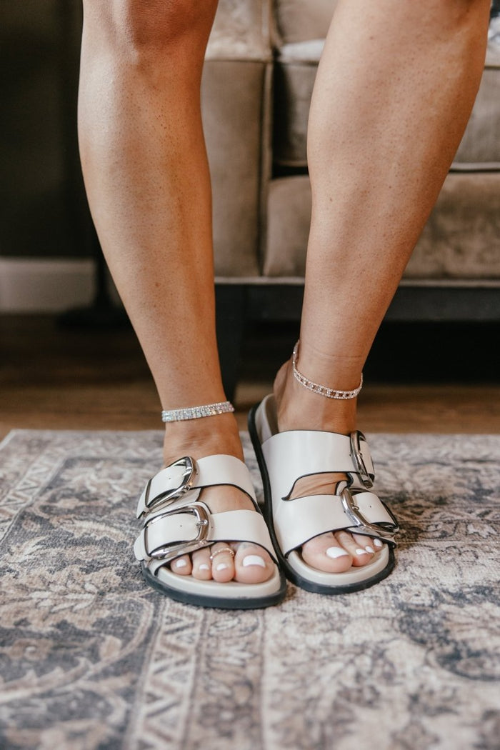 Corky's Ivory Private Jet Sandals - Macoma Boutique304 Sandals