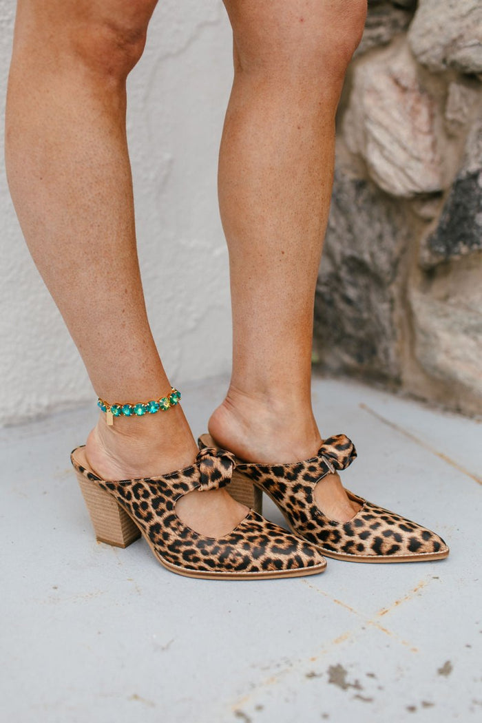 Corky's Leopard Knot Gonna Happen Heels - Macoma Boutique302 Wedges & Heels