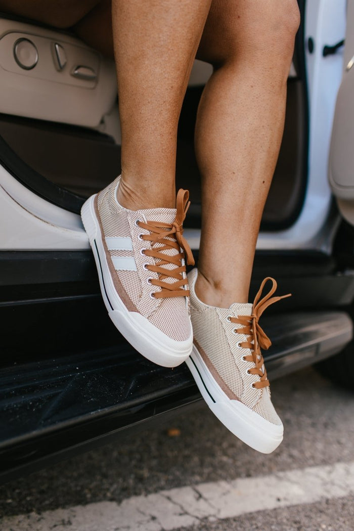 Corky's Tan That's Her Sneakers - Macoma Boutique301 Sneakers