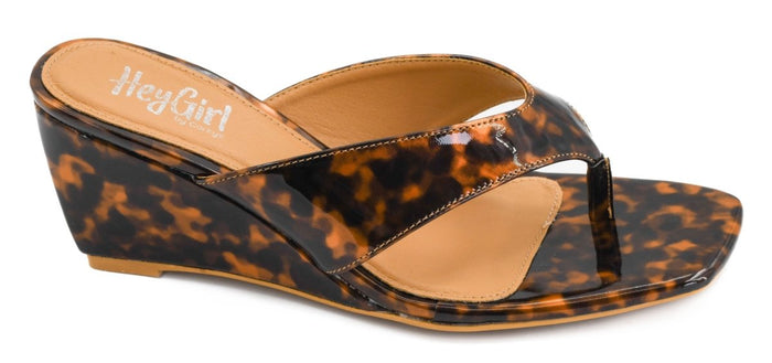 Corky's Tortoise Dock Party Sandals - Macoma Boutique302 Wedges & Heels