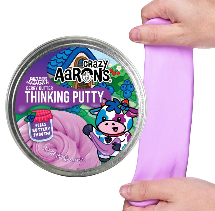 Crazy Aaron’s Thinking Putty Better Butter Berry Butter