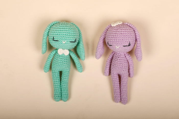 Crochet Doll for Babies | Bears & Bunnys - Bombay Toy Company