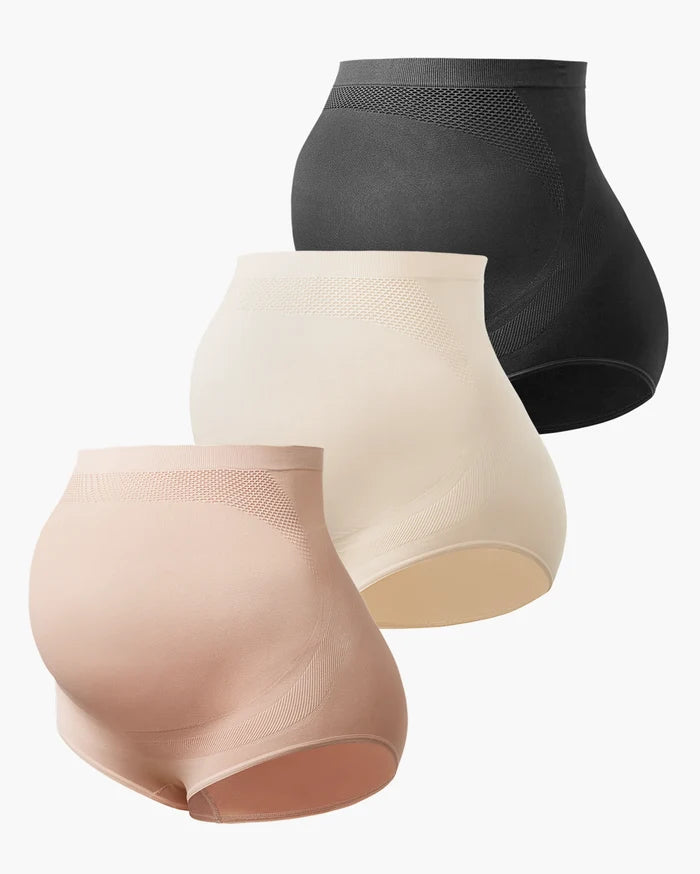 Culottes de grossesse taille haute sans coutures – maintien doux du ventre
