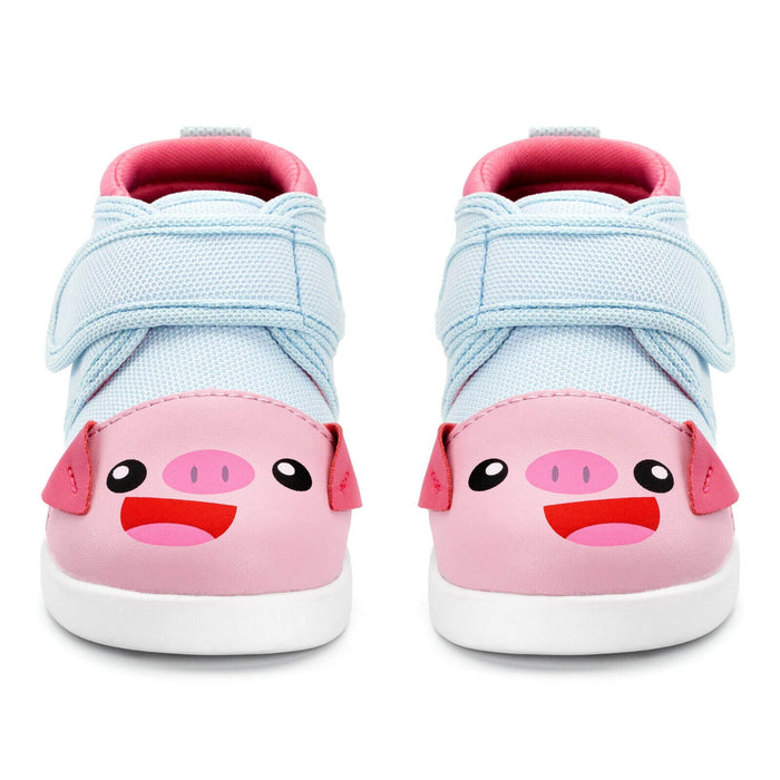 Cute Pig Squeaky Toddler Shoes | Pink/Blue Squeaky Shoes ikiki® Shoes