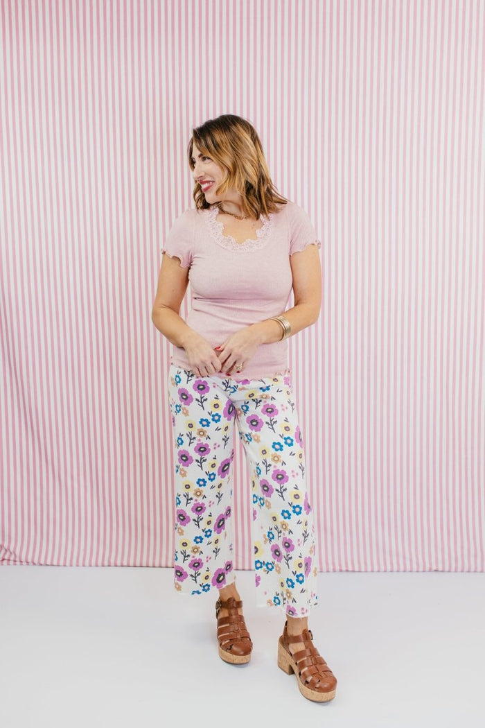 Daisy Pop Pants - Reg & Curvy - Macoma Boutique210 Other Bottoms