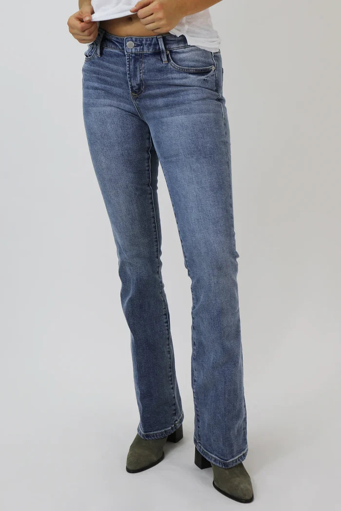 DEAR JOHN DENIM JAXTYN HIGH RISE BOOTCUT JEANS WAIKIKI