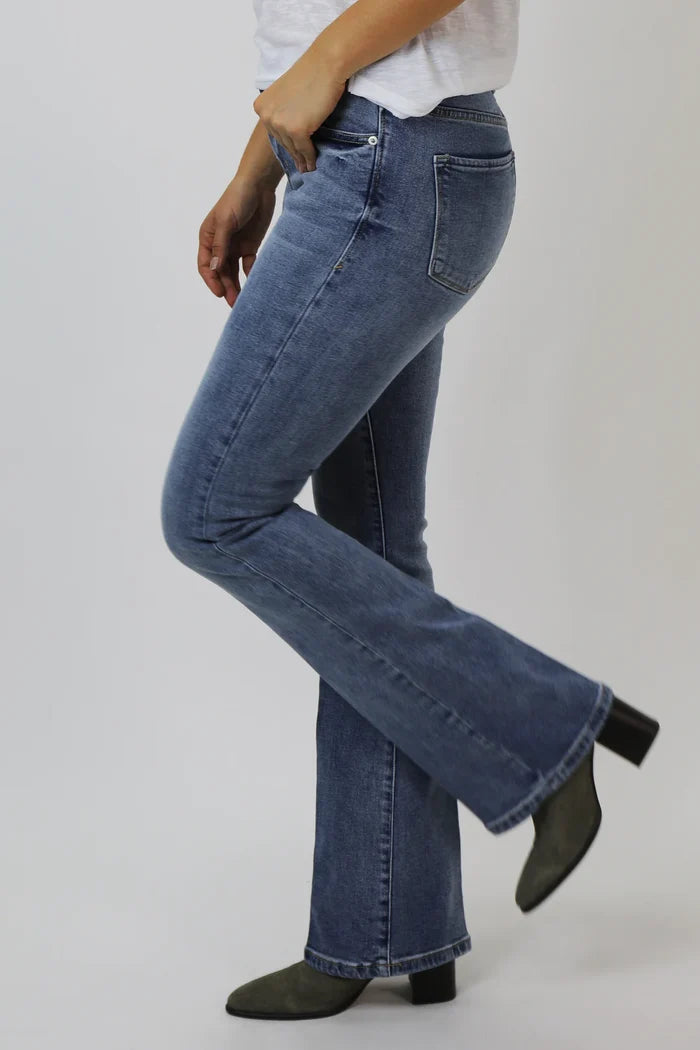 DEAR JOHN DENIM JAXTYN HIGH RISE BOOTCUT JEANS WAIKIKI