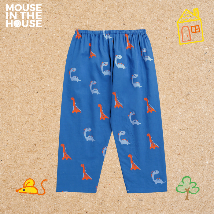 Dino Friends (Blue)- Unisex Nightdress