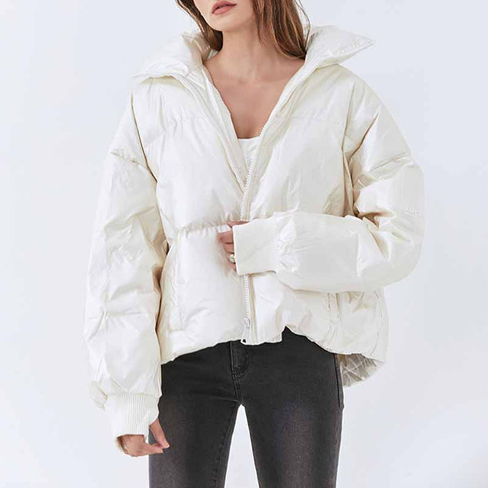 Down Jacket Women's Lightweight Compressible Super Warm Winter Jacket