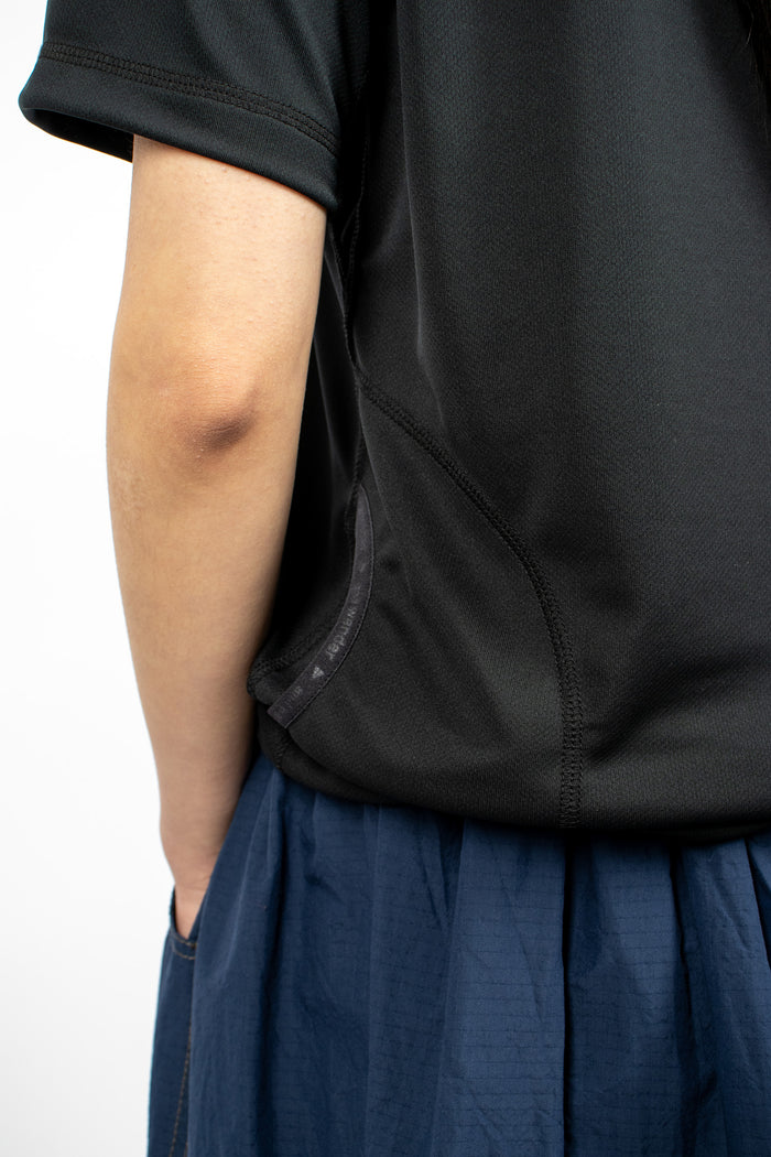 Dry Jersey SS Print T-Shirt Black