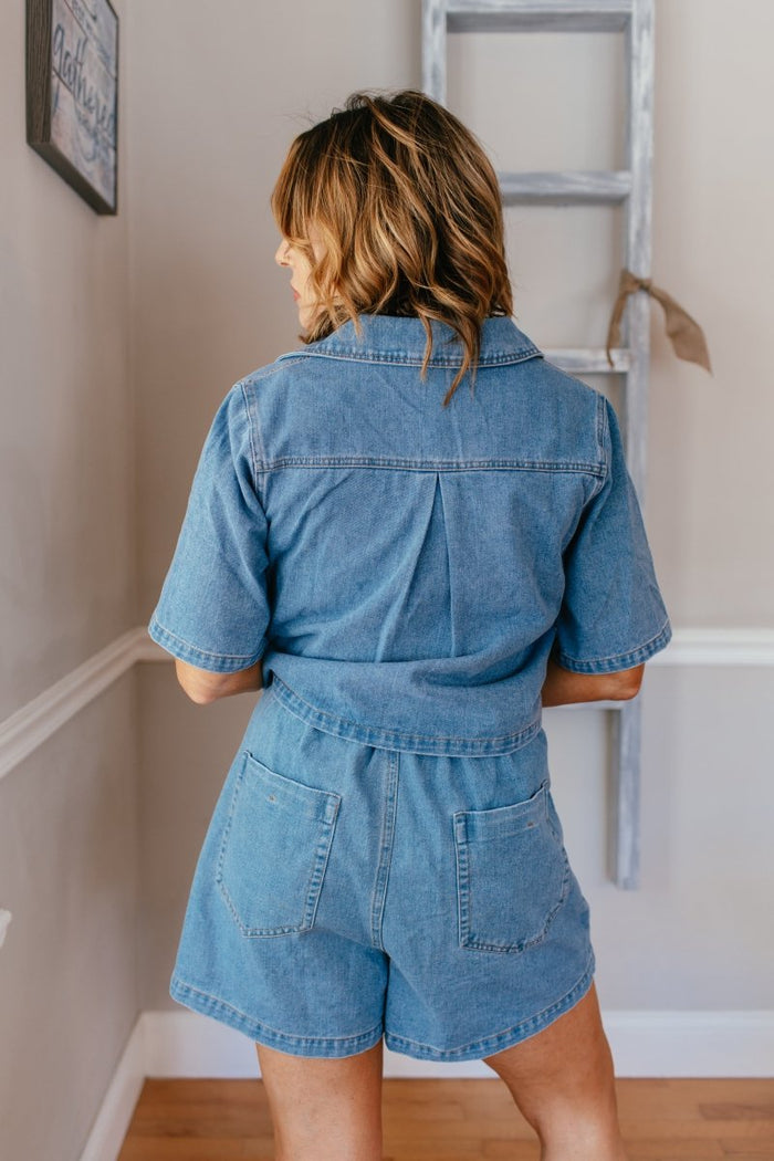 Effortless Edge Top - Macoma Boutique170 Denim