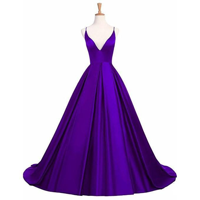 Elegant purple wedding dress designed by sd-hk, perfect for elegant formal gowns for prom