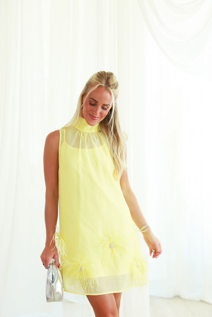 Emmy Dress - Lemon