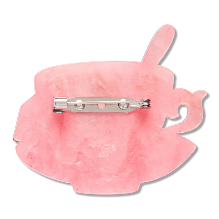 Erstwilder Fancy a Cuppa Brooch