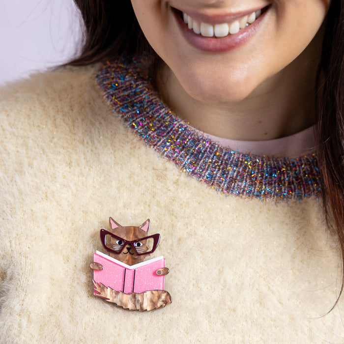 Erstwilder Puss In Boots Brooch