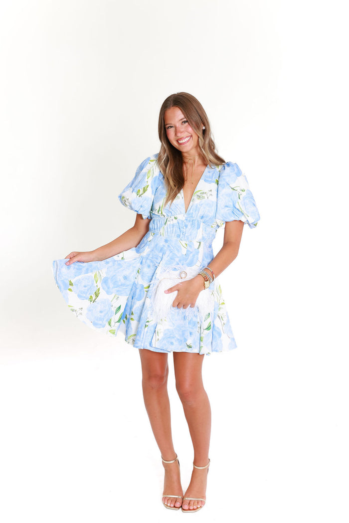 Estelle Mini - Blue Floral