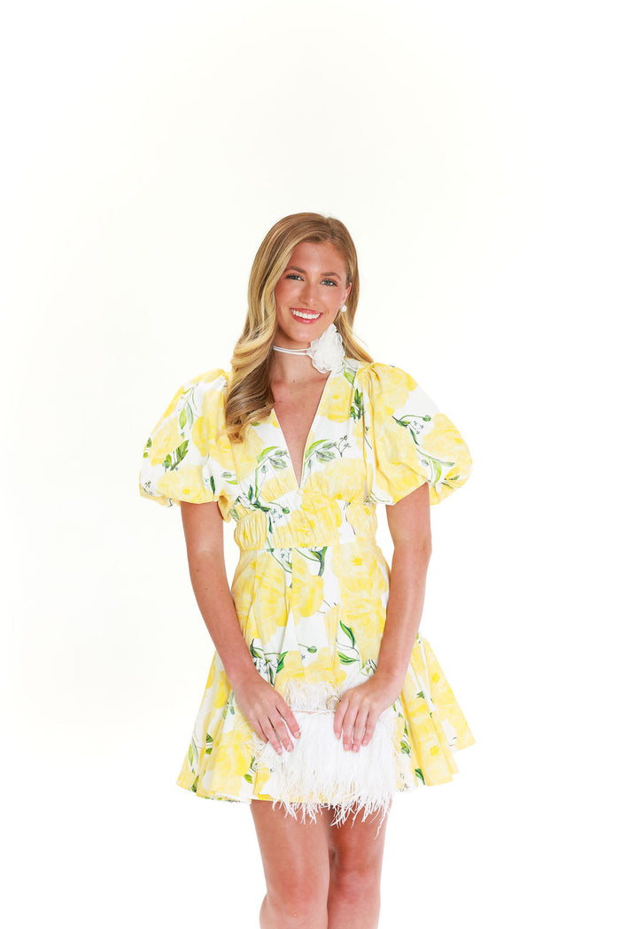Estelle Mini - Lemon Floral