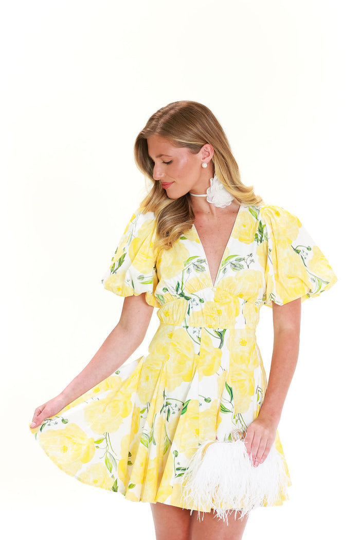 Estelle Mini - Lemon Floral