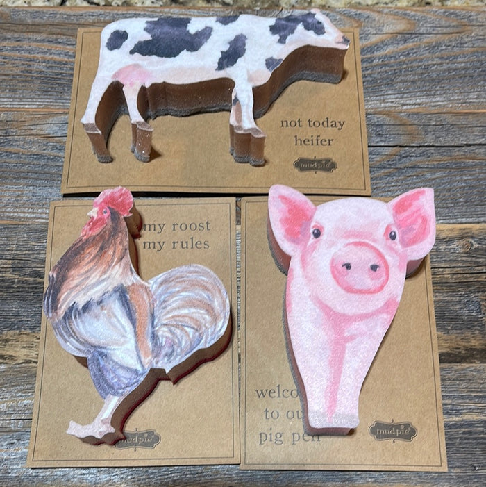 Farm Animal Sponges