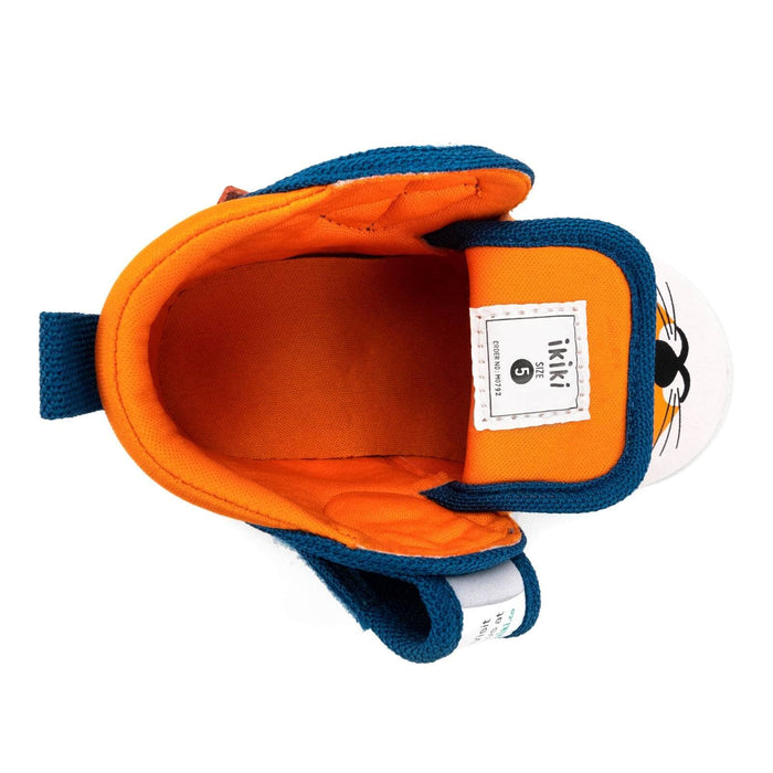 Fox Squeaky Toddler Shoes | Deep Blue Squeaky Shoes ikiki® Shoes