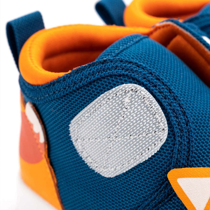 Fox Squeaky Toddler Shoes | Deep Blue Squeaky Shoes ikiki® Shoes