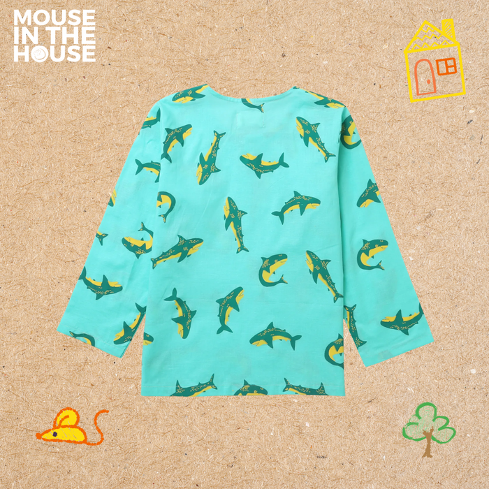 Giant Shark- Unisex Nightdress