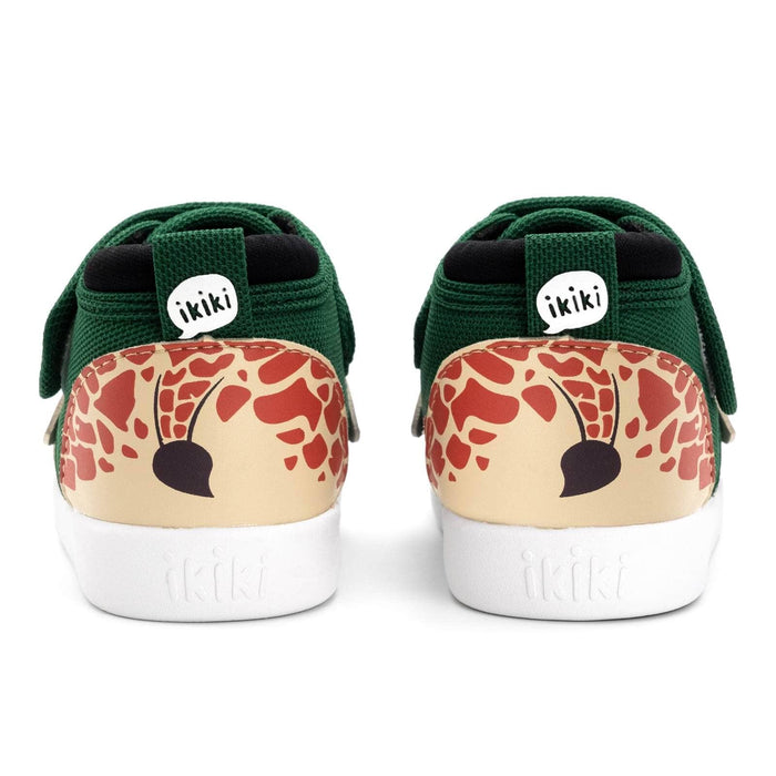 Giraffe Squeaky Toddler Shoes | Green Squeaky Shoes ikiki® Shoes
