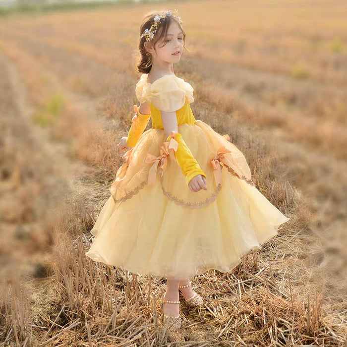 Girls Party Formal Dress Tulle Prom Tutu Dress