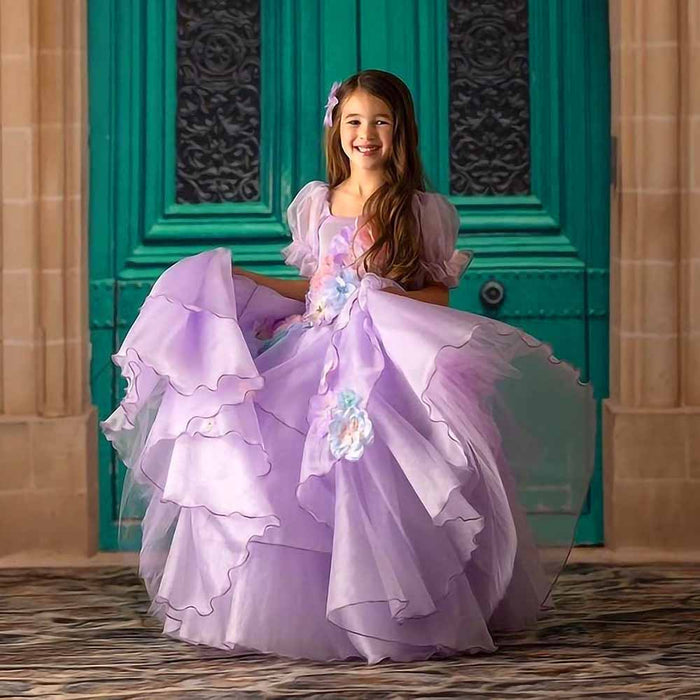Girls' Special Occasion Dress Purple Princess Dresses for Kids