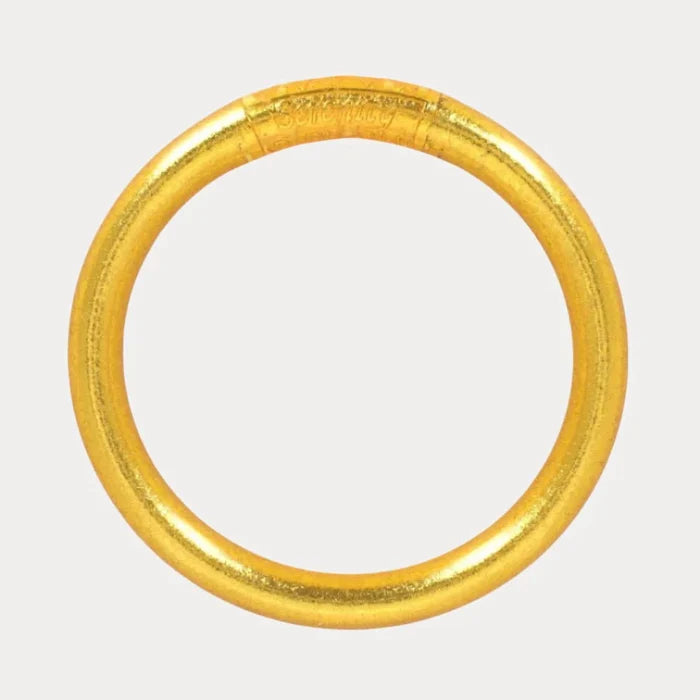 Gold Tzubbie All Weather Bangle In Serenity Prayer - Macoma Boutique310 Accessories/Jewelry