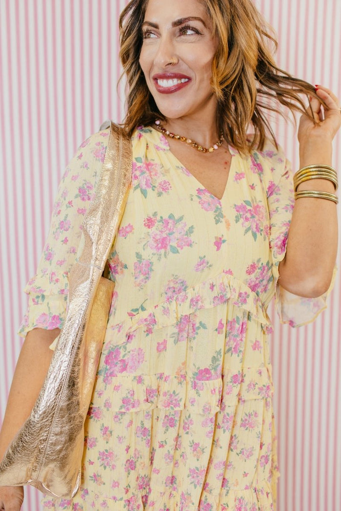 Golden Gardens Dress - Macoma Boutique250 Dresses