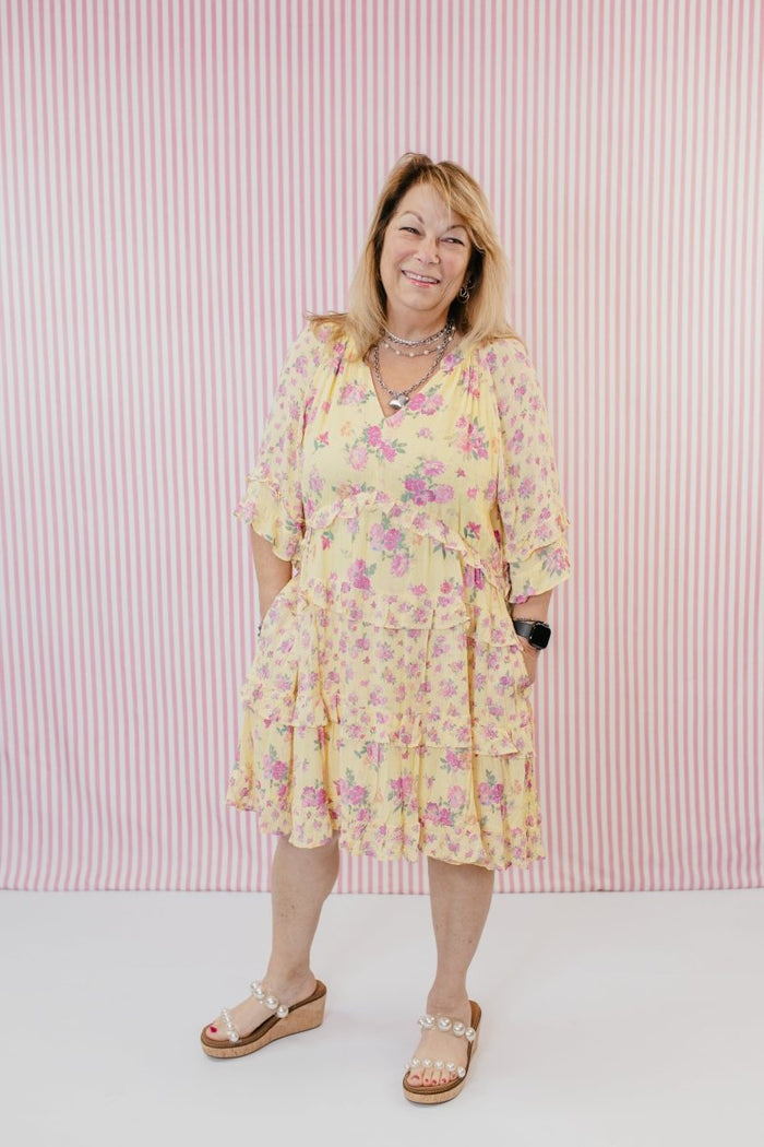 Golden Gardens Dress - Macoma Boutique250 Dresses